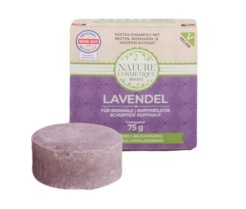 Festes Shampoo Lavendel